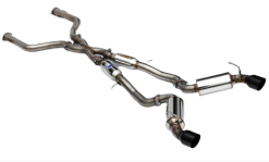 Alternative view of Invidia 2022+ Nissan Z 70mm N1 Cat Back Exhaust - Black Tips