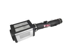 Alternative view of Injen 05-09 Tacoma X-Runner 4.0L V6 w/ Power Box Wrinkle Black Power-Flow Air Intake System