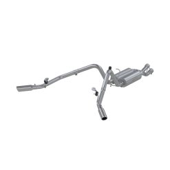 Alternative view of MBRP 2003-2007 Chev/GMC 2500 HD 6.0L EC-SB Cat Back Dual Split Side