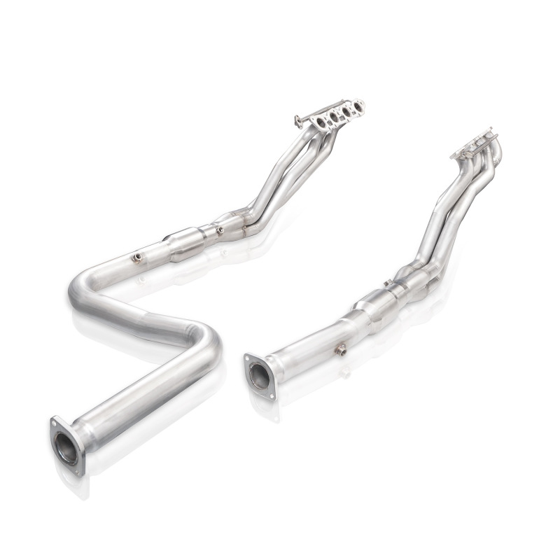 Stainless Works 2014+ Toyota Tundra 5.7L Headers 1-7/8in Primaries w/High-Flow Cats - Image 2