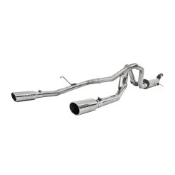 MBRP 09-11 Chev/GMC Colorado/Canyon 5.3L V8 EC/CC-SB Cat Back Dual Split Rear Exit T409 - Image 2