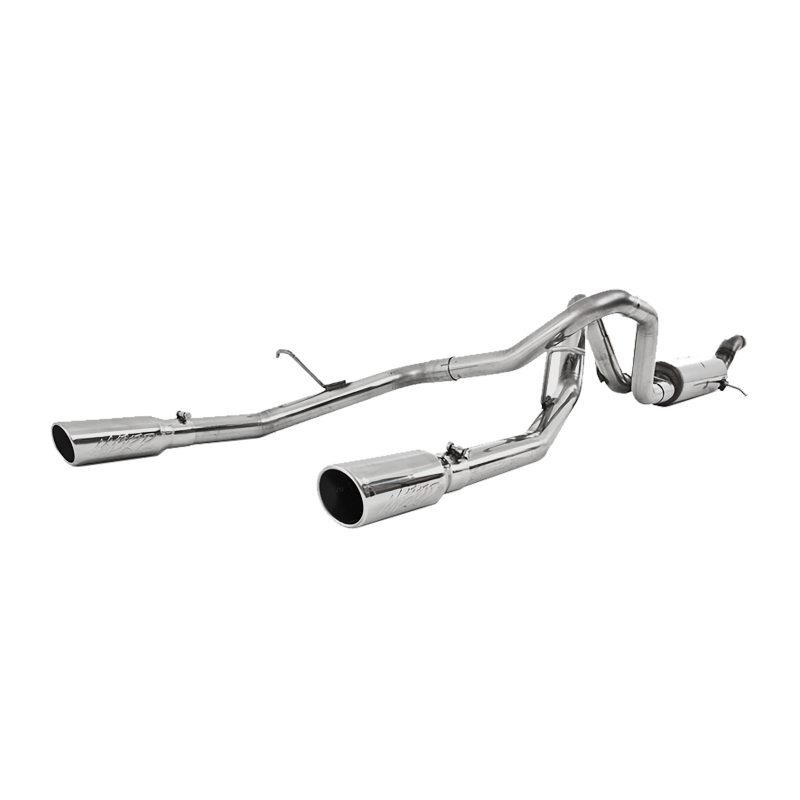 MBRP 09-11 Chev/GMC Colorado/Canyon 5.3L V8 EC/CC-SB Cat Back Dual Split Rear Exit T409 - Image 2