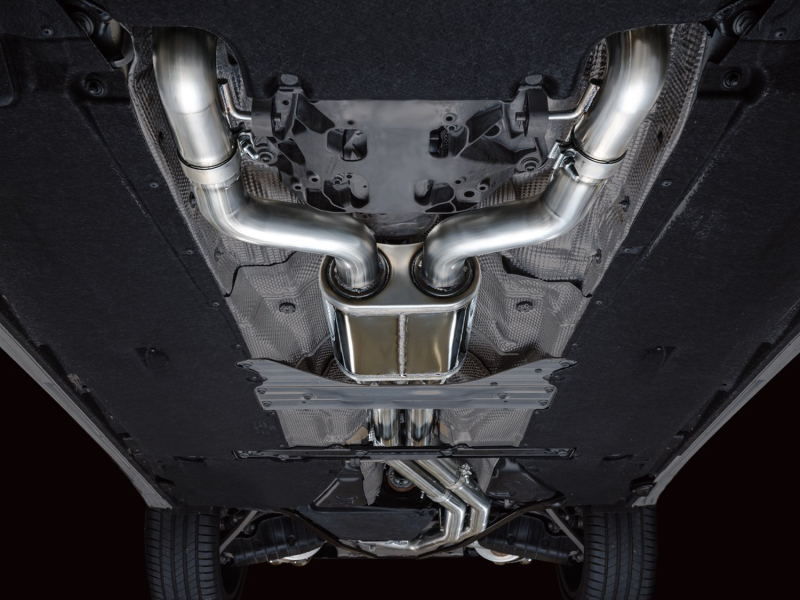 AWE Tuning 19-23 Audi C8 S6/S7 2.9T V6 AWD Track Edition Exhaust - Chrome Silver Tips - Image 5