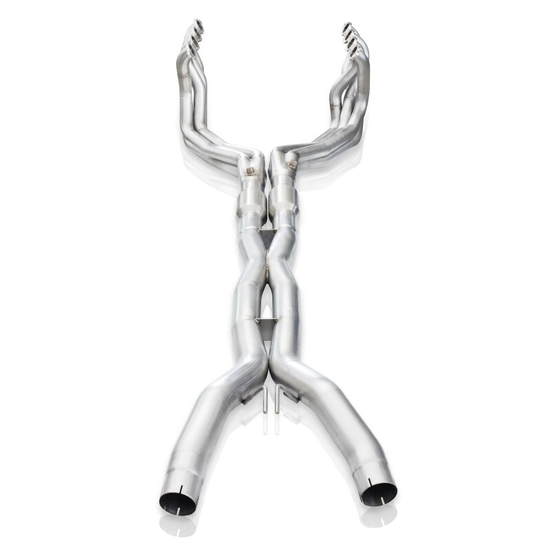 Stainless Works 2014-18 Corvette 6.2L Headers 2in Primaries w/ High-Flow Cats X-Pipe - Image 6