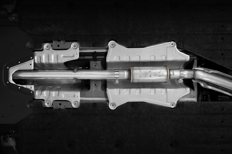 MBRP 22-24 Honda Civic SI 1.5L T304 SS 3in Cat-Back Exhaust 2.5in Dual Split Rear w/ CF Tips - Image 4