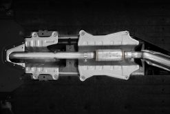 MBRP 22-24 Honda Civic SI 1.5L T304 SS 3in Cat-Back Exhaust 2.5in Dual Split Rear w/ Burnt End Tips - Image 4