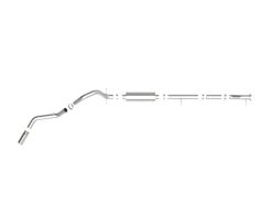 Alternative view of aFe 20-23 GM 2500/3500HD V8 6.6L L8T Apollo GT Series 4in 409 SS Cat-Back Exhaust System
