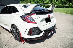 Alternative view of Corsa 2017-2021 Honda Civic Type R Xtreme Cat-Back Tri Rear Exit with 4.5in Polished Pro-SeriesTips