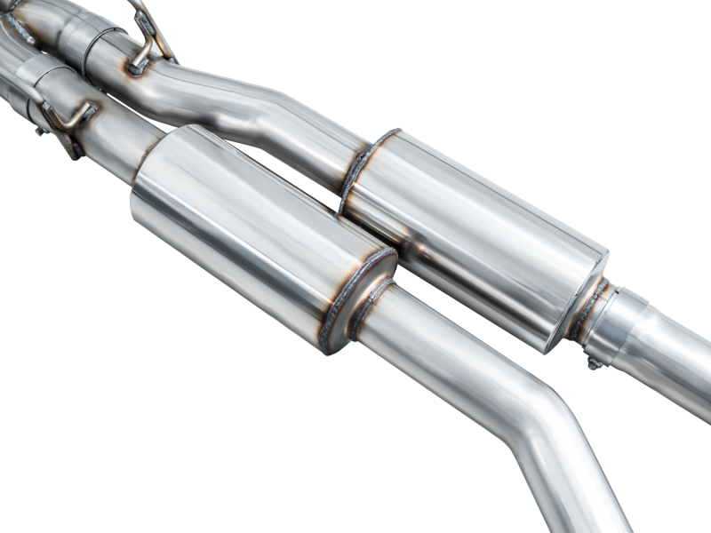 AWE Tuning 2020+ Ford Explorer ST Touring Edition Exhaust w/ Diamond Black Tips - Image 15