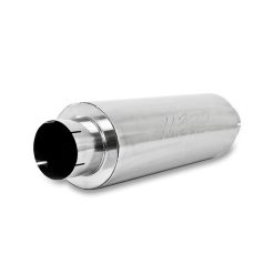 Alternative view of MBRP Universal Quiet Tone Muffler 5in Inlet /Outlet 8in Dia Body 31in Overall
