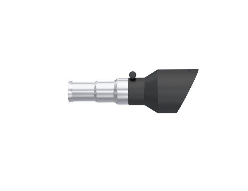 MBRP 19-24 Ram 1500 5.7L Hemi 3in Inlet 5in OD Dual Wall Angle Cut T304 BLK Tips - Pairs - Image 2
