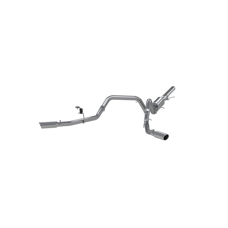 MBRP 14 Chevy/GMC 1500 Silverado/Sierra 4.3L V6/5.3L V8 Dual Split Side Alum 3in Cat Back Exhaust - Image 2