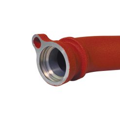 Injen 15-16 BMW M3(F80)/M4 (F82/83) 3.0L L6 Twin Turbo 2PC Aluminum Int. Charge Pipe - Wrinkle Red - Image 6