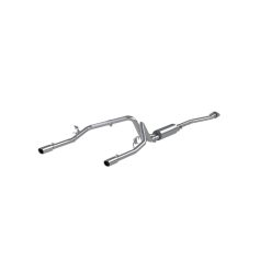 MBRP 2003-2007 Chev/GMC 1500 Classic 4.8/5.3L EC/CC-SB Cat Back Dual Split Rear - Image 2