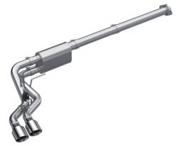 MBRP 2021 Ford F-150 2.7L EcoBoost / 3.5L EcoBoost / 5.0L 3in Cat Back Single Side Exit Alum - Image 3