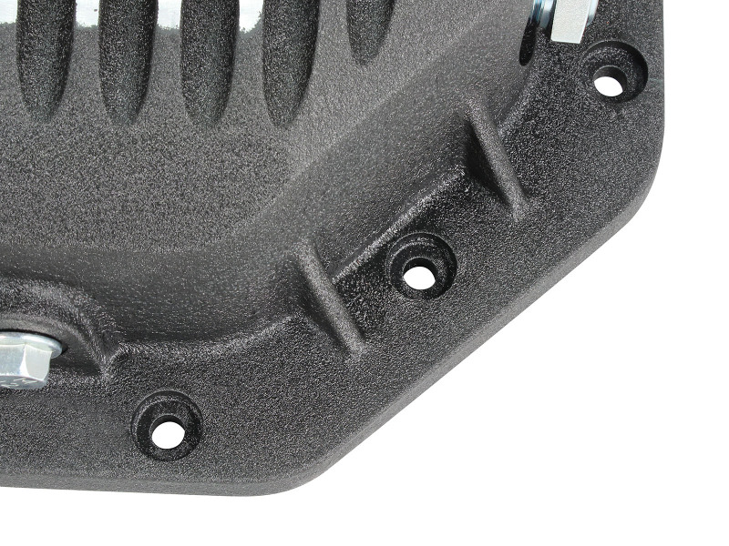 AFE Rear Differential Cover (Black Machined; Pro Series); Dodge/RAM 94-14 Corporate 9.25 (12-Bolt) - Image 3