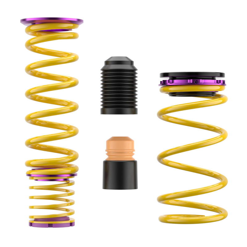 KW 2020+ Chevrolet Corvette C8 (w/ Electronic Dampers & OE Noselift) Height Adjustable Spring Kit - Image 3