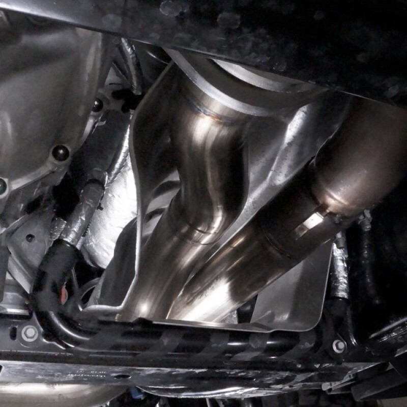 Stainless Works 2017 F-150 Raptor 3.5L 3in Downpipe High-Flow Cats Factory Connection - Image 10
