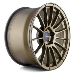 Alternative view of Enkei RS05-RR 18x9.5 22mm ET 5x114.3 75 Bore Titanium Gold Wheel (MOQ 40)