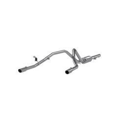 Alternative view of MBRP 2009 Chev/GMC 1500 4.8/5.3L EC/CC (excluding 8 bed) Cat Back Dual Split Rear