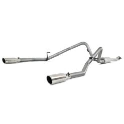 MBRP 11-12 Ford F-150 V6 Ecoboost Alum 2.5in Cat Back Dual Rear Exit Exhaust System - Image 3