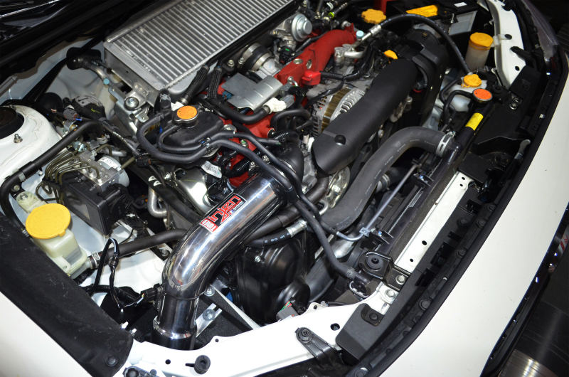 Injen 18-21 Subaru WRX STI H4-2.5L Turbo SP Aluminum Series Cold Air Intake - Wrinkle Red - Image 4