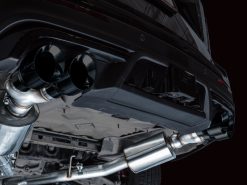 AWE Tuning 2020+ Ford Explorer ST Touring Edition Exhaust w/ Diamond Black Tips - Image 7