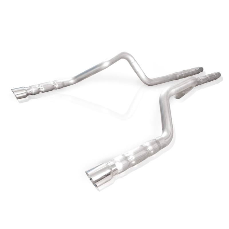 Stainless Works 2011-14 Mustang GT/2011-2012 Shelby GT500 3in Catback Retro Chambered Mufflers - Image 3