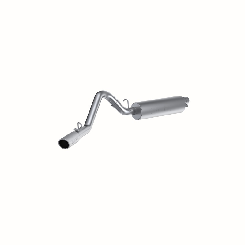 MBRP 1997-1999 Jeep Wrangler (TJ) Inline-4 2.5L Inline-6 4.0L Cat Back Single - Image 2