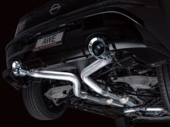 AWE 2023 Nissan Z RZ34 RWD Track Edition Catback Exhaust System w/ Chrome Silver Tips - Image 18