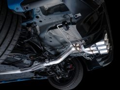 AWE Tuning 2023 Honda Civic Type R FL5 Track Edition Exhaust w/ Triple Chrome Silver Tips - Image 4