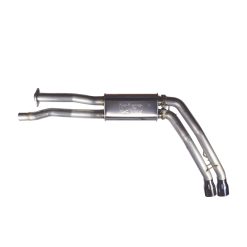 Injen 17-20 Ford F150 Raptor Super Crew V6 3.5L 3in Cat-Back SS Exhaust w/ Dual Black Chrome Tips - Image 8