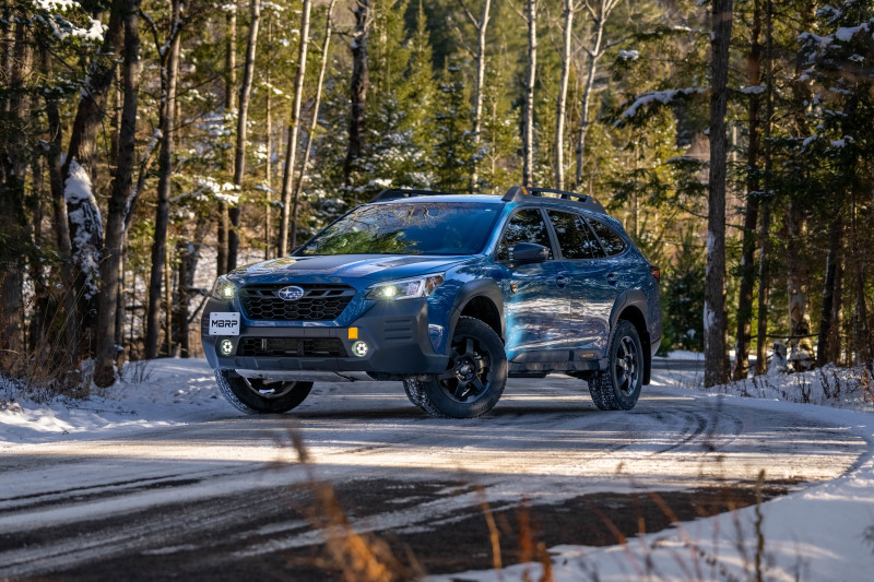 MBRP 20-23 Subaru Outback XT/ Wilderness 2.4L Turbo T304 SS 2.5in Dual Axle-Back Exhaust System - Image 3