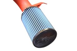 Injen 18-20 Kia Stinger 3.3L Twin Turbo Wrinkle Red Short Ram Air Intake - Image 4
