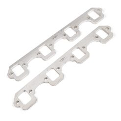 Stainless Works SBF Stock Rectangular Shaped Port 304SS Exhaust Flanges 1-3/4in Primaries (2in BP) - Image 4