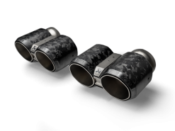 Alternative view of Akrapovic BMW M2 Coupe (G87) Tail Pipe Set - Chopped Carbon
