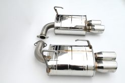 Alternative view of Invidia 22+ Subaru WRX Q300 3.5in. Rolled Dual Wall S.S Tip Axle-back Exhaust