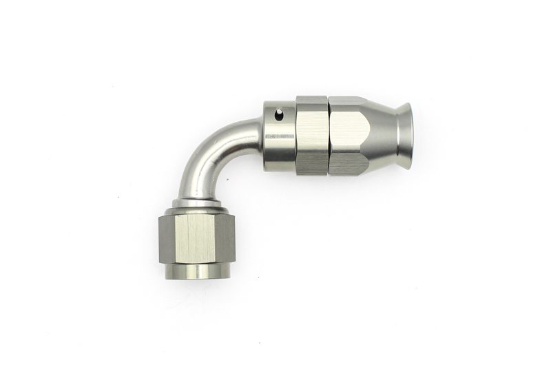 DeatschWerks 6AN Female Swivel 90-Degree Hose End PTFE (Incl. 1 Olive Insert) - Image 4