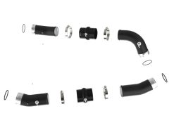 Alternative view of aFe 2024+ Toyota Tacoma BladeRunner  2.5in & 3in Aluminum Hot & Cold Charge Pipe Kit - Black