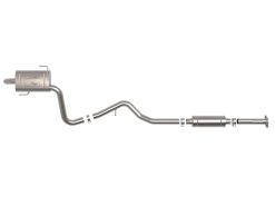 Alternative view of aFe POWER Takeda 20-23 Subaru Outback H4-2.5L 2-1/2in 304 Stainless Steel Cat-Back Exhaust System