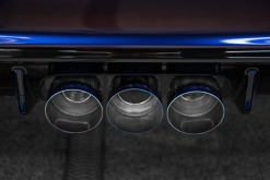 Alternative view of MBRP 23-24 Honda Civic Type R 2.0L T304 SS 3in Cat-Back Exhaust Triple Center Outlet w/ Burnt Tips