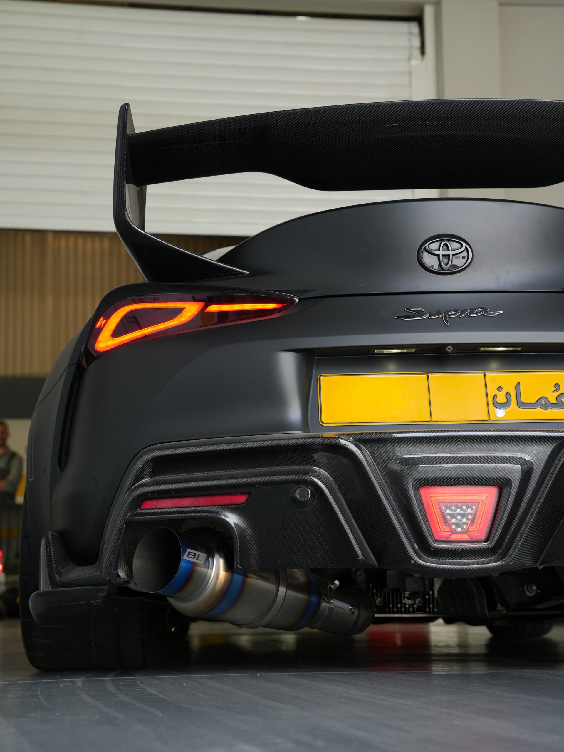 Boost Logic A90 Supra Teardrop Single 4” titanium exhaust