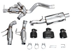 AWE Tuning 2023+ Toyota GR Corolla Touring Edition Exhaust - Diamond Black Tips - Image 16