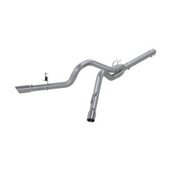 Alternative view of MBRP 2008-2009 Ford F250/350/450 6.4 L Filter Back Cool Duals