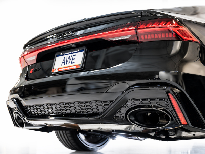 AWE Tuning 21-23 Audi C8 RS6/RS7 SwitchPath Cat-back Exhaust - Diamond Black Tips - Image 19