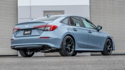 Borla 22-24 Honda Civic Sport 2.25in S-Type Cat Back 4in Tip - Black Chrome - Image 3