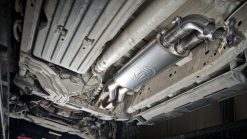 Stainless Works 2011-14 Ford F-150 Raptor Exhaust X-Pipe Resonator Dump In Front Of Rear Axle - Image 5