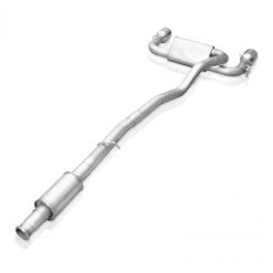Stainless Works 2016-18 Ford Focus RS 3in Catback Vintage Round Muffler 5in Tips - Image 3