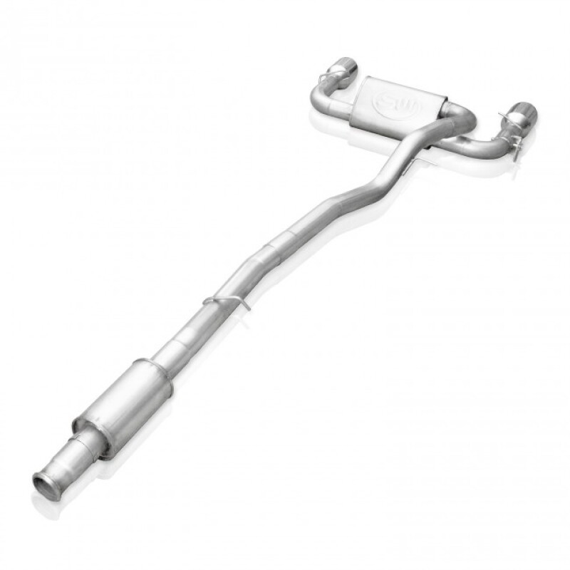 Stainless Works 2016-18 Ford Focus RS 3in Catback Vintage Round Muffler 5in Tips - Image 3