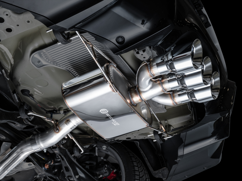 AWE Tuning 2024 Acura Integra Type S DE5 FWD Touring Edition Exhaust w/ Triple Chrome Silver Tips - Image 17